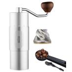  рука .. кофемолка ручное управление нержавеющая сталь . возможно . шарик раз регулировка dial запись высокая точность . шарик раз . сила .. маленький размер начинающий тоже добрый японский язык есть руководство пользователя .( серебряный ( ограничение 