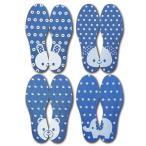 [ Acty ka] Kids обувь. размер регулировка . левый правый ошибка ..... Denim . соединять стелька 13-20cm... есть ..*..*...*..4 пар комплект 