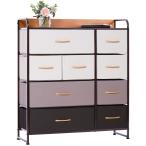 LYNCOHOME место хранения грудь шкаф текстильный выдвижной ящик многофункциональный большая вместимость одежда место хранения мульти- место хранения переворачивание предотвращение низкий ho rum4 уровень 9 кубок [ ширина 87.5× глубина 29×