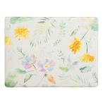 オカ(OKA) ササっと拭けるマット 洗面マット 約45cm×60cm アイボリー(フィオレ) (拭ける PVC 塩化ビニル)