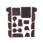 SXCY ホンダ ヴェゼル RV インテリアラバーマット マット 騒音防止 滑り止め カスタムパーツ 内装パーツ キズ防止 簡単取付 ドアポケットマッ