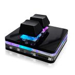 BTXETUEL NONO OSU клавиатура 2 ключ красный ось ge-mingUSB клавиатура hot swap механический клавиатура Mini механизм nikaRGB клавиатура 