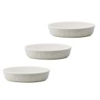  Banko . тарелка для запеканок дориа тарелка жаростойкий печь соответствует примерно 20×13×4cm 3 шт. комплект белый 0384-428203