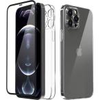 [araree] iPhone12Pro Max соответствует кейс k тонировка пленкой на заднем стекле комплект ударопрочный камера / жидкокристаллический защита простой прозрачный чехол ka