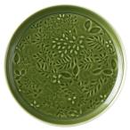 NARUMI( Narumi ) plate тарелка Anna *emi задний 19cm forest green цветочный принт симпатичный relief flat тарелка микроволновая печь печь посудомоечная машина соответствует 