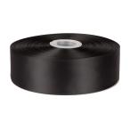 Fondersy шелковый двусторонний атлас лента ширина длина 50mm длина длина 91M букет подарок упаковка # черный 