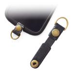 ショッピング携帯ストラップ 【スマホが浮かないストラッパー】 strapper ベルトストラッパー 携帯ストラップ スマホストラップ スマホ iphone ストラップ (ブラック