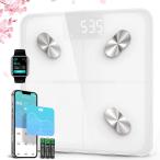 Etekcity 体重計 スマホ連動 体組成計 13項目測定可能 専用アプリ データ自動グラフ化 Bluetooth対応 薄型(日本語対応専用APP)