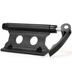 CXWXC 自転車 前フォーク受け スタンド クイックリリース、12mm/15mmスルーアクスル対応 車載と室内保管など用 ブラック（CX-C09）