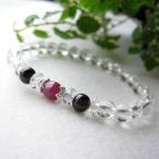 パワーストーンブレスレットルビー＆...