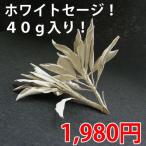 パワーストーン  天然石 カリフォルニア産！ 無農薬  ホワイトセージ  ４０ｇ入り パワーストーン 天然石