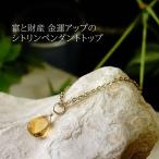 天然石 ペンダント 14KGF シトリン 仕事運 金運 ゴールド おしゃれ ペンダントトップ チャーム ネックレス メンズ レディース パワーストーン ギフト