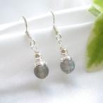 パワーストーンSV925ピアス6ｍ...