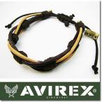 AVIREX アヴィレックス レザーブレスレット AVB003IB アイボリー