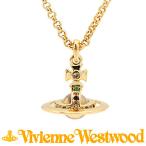 ヴィヴィアン ウエストウッド ネックレス 紙袋付 Vivienne Westwood PETITE ORB プチオーブ ペンダント 63020098R001 イエローゴールド