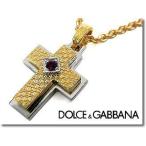 DOLCE＆GABBANA ドルチェ＆ガッバーナ（ドルガバ）ネックレス メタルクロスモチーフネックレス WAC1A1