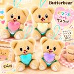  масло Bear красочный Heart эмблема все 4 вид Butterbeer.. Bear эмблема мягкая игрушка брелок для ключа Heart пастель Корея смешанные товары Thai герой товары 
