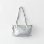 マリンデイ シュリンクレザー メタリック箔  ボストンバッグ SPECIAL MARIA MARINEDAY シルバー 本革 日本製