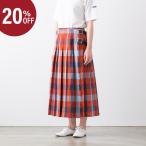 【20%OFF】オニール・オブ・ダブリン リネン チェック プリーツ ラップスカート O'NEIL OF DUBLIN NOD0901 麻 春夏 キルトスカート