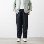 ソワ コットンリネン デニム パンツ 821019 レディース ボトムス デニムパンツ 綿麻 日本製 濃紺 soi-e