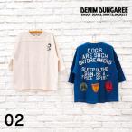 DENIM DUNGAREE デニムダンガリー 服 新作 テンジク SNOOPY DREAM TEE 22521491 レディース Tシャツ 半袖 半袖Tシャツ スヌーピー PEANUTS コラボ Tシャツ