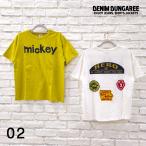 【★20%OFF】SALE セール DENIM DUNGAREE デニムダンガリー テンジク MICKEY HERO TEE 3742454 レディース トップス Tシャツ ミッキー ミッキーマウス