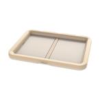 [petio] загрязнения .... простой собака tray SMART широкий свет бежевый Малайзия 