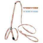 [petio] CAT HARNESS проверка шлейка с поводком голубой Вьетнам 
