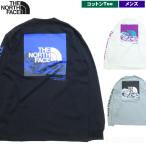 ショッピングノースフェイス tシャツ ザ・ノース・フェイス / ロングスリーブ スリーブグラフィックTee ・ コットン 綿 長袖 ヘビーオンス 肉厚 プリント ロゴ UVカット アウト