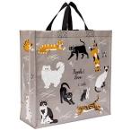 Yahoo! Yahoo!ショッピング(ヤフー ショッピング)Blue Q ショッパーバッグ トートバッグ （People I Love: Cats） 大容量 40x38x15cm BL-QA836