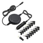 ショッピングiPhone4 Outtag カーチャージャー 車載充電器 90W 15〜20Vノートパソコン 変換プラグ16種類付 5V 2.1A USB充電器搭載 acer/IB