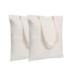 Yahoo! Yahoo!ショッピング(ヤフー ショッピング)MR.R昇華熱伝達印刷ネイチャーカラーキャンバスバッグ38x41cmプレーンバルク2パッククラフト用、洗える食料品綿再利用可能なショッピングバッグ、D