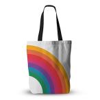 Yahoo! Yahoo!ショッピング(ヤフー ショッピング)エコバッグ 折りたたみ 買い物バッグ 大容量 軽量 キャンバスバッグ 持ち運びに便利 防水 レトロ 概要 虹 流行のデザイン （レトロB）