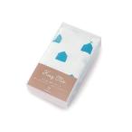 オルネット Hng Me OGおくるみ3重ガーゼケット ハウス ブルー OGHW0819BL