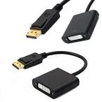 Displayport DVI 変換アダプタ、延長 DP オス → DVI メス アダプター 金メッキ コネクタ ディスプレイポートDVI コード 、