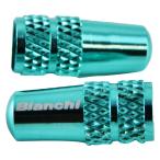 Bianchi(ビアンキ) バルブキャップ Alloy チェレステ JPPVCUEC チェレステ