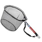 サンライク（SANLIKE）玉網 タモ網 伸縮式 ランディングネット 12段階 11段階 7段階 小継玉の柄 釣りネット 釣り 4つ折り枠 すくい網