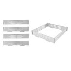 NANGOGEAR（南湖 キャンプ ギア）サイクルプレート ソロキッチン ソロテーブル用 風防 ステンレス製 20205(SK-CP)