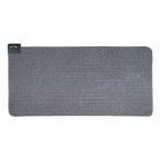 広電(KODEN) 電気カーペット ホットカーペット 本体 176×88cm 1畳 長方形 グレイ 小さく畳める 省エネ スライド温度調節 ダニクリー