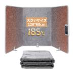 Ninonly パネルヒーター 高温版85℃ 足元ヒーター デスクヒーター 3段階(55℃/70℃/85℃)温度調節 3/6/9時間タイマー 省エネ