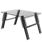 aluminium roll стол ( compact ) черный специальный удлинение ножек уличный складной установленный позже кемпинг 