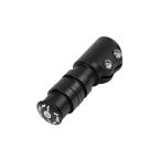 BULLSPANN 自転車ハンドル MTBロードバイク ハンドルアップ エクステンダー ステムアダプター 自転車用 高さ調節可能 1個入り ブラック