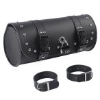 Baohatsu для мотоцикла универсальный сумка PU кожа производства подседельная сумка roll сумка пряжка открывающийся и закрывающийся retro мелкие вещи ящик для инструментов место хранения touring bla