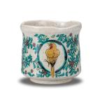 和座の蔵 おしゃれ 九谷焼 湯呑み 鳥丸紋 大きい 湯呑み茶碗 陶器 ブランド 和食器 日本製 誕生日プレゼント 還暦祝い 古希祝い 喜寿祝い 傘寿祝