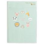 ktsuwa блокнот HI! MY ZOO семья блокнот 2026 год B6 man s Lee воскресенье начало лицо HZ053 2025 год 12 месяц начало 