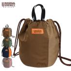 Yahoo! Yahoo!ショッピング(ヤフー ショッピング)ユニバーサルオーバーオール 巾着ポーチ おしゃれ ブランド レディース ミニポーチ 小物ポーチ ロゴ 茶色 緑 紺 オレンジ ピンク