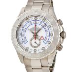 【3年保証】 ロレックス ヨットマスター2 116689 V番 K18WG無垢 ホワイト レガッタクロノグラフ スモールセコンド 自動巻き メンズ 腕時計