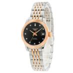 【3年保証】 ロンジン 腕時計 レコード L2.320.5.57.7 自動巻き レディース