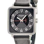 【3年保証】 エルメス 腕時計 カレ アッシュ 38mm TI2.710 W045777WW00 自動巻き メンズ ブラック 黒 アラビア スクエア