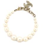 シャネル ブレスレット ココマーク パール GP ゴールド CC